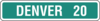 Freeway Direction Denver Clip Art